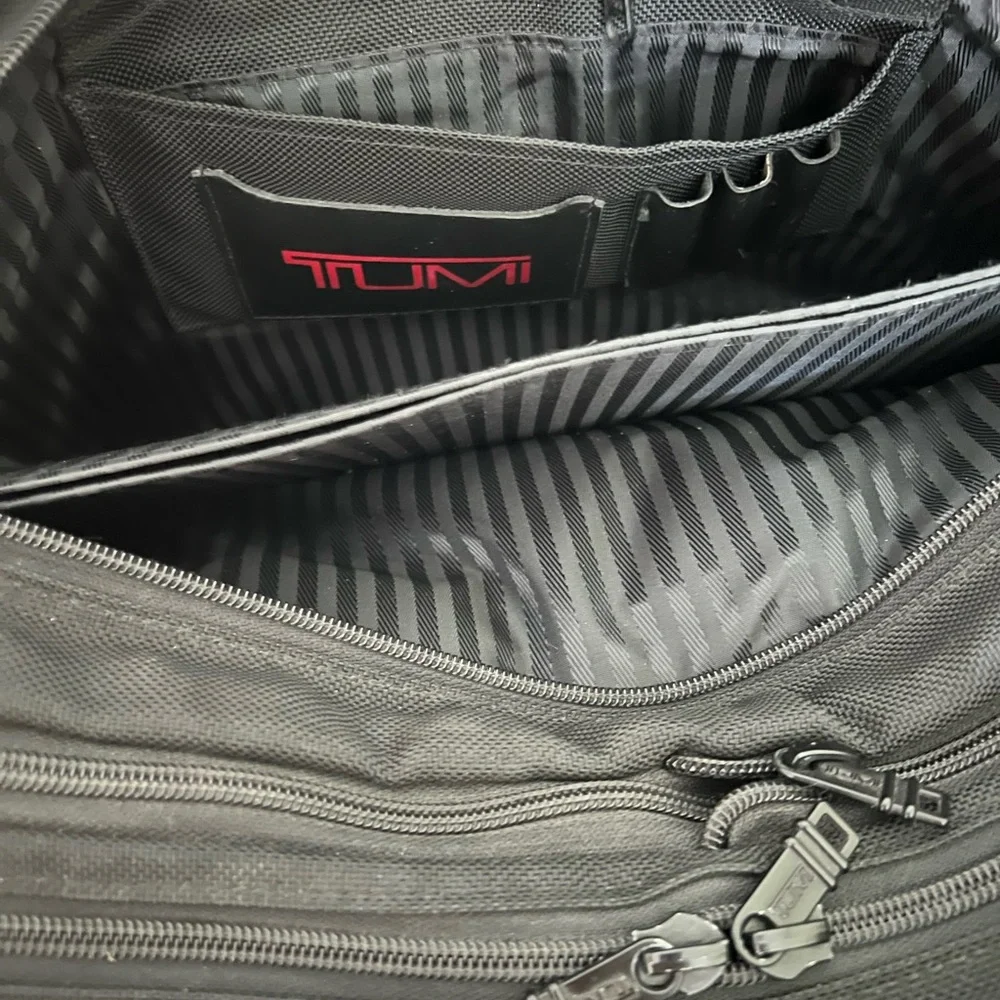 Tumi Alpha Expandable Organizer Laptop Briefcase